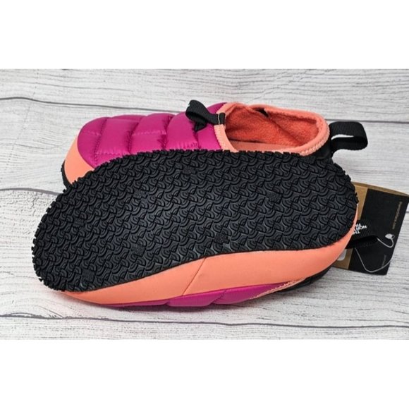 NEW!!  The North Face ThermoBall Traction "Fuschia Pink/Coral Sunrise" Girls' Bo - Picture 8 of 13